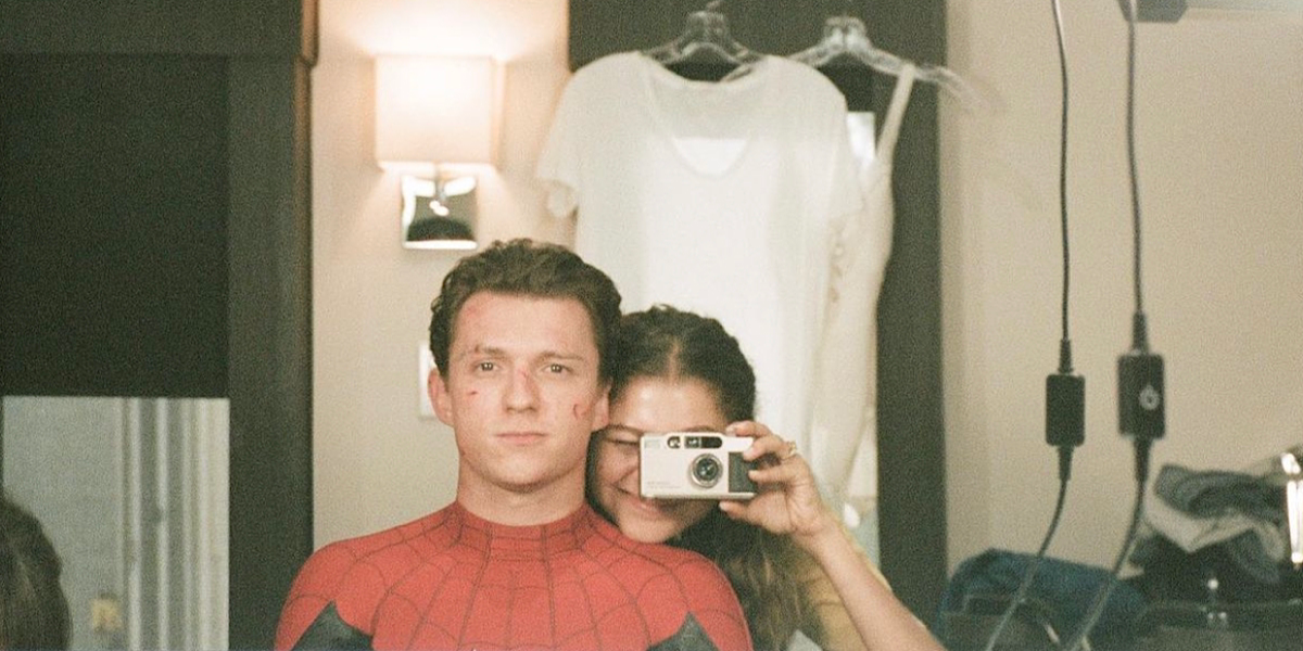 What kind of camera did Zendaya use in Tom Holland’s Birthday Post?